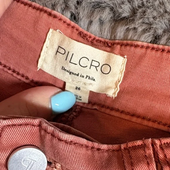 Pilcro Women's High Rise Skinny Jeans - Picture 4 of 5